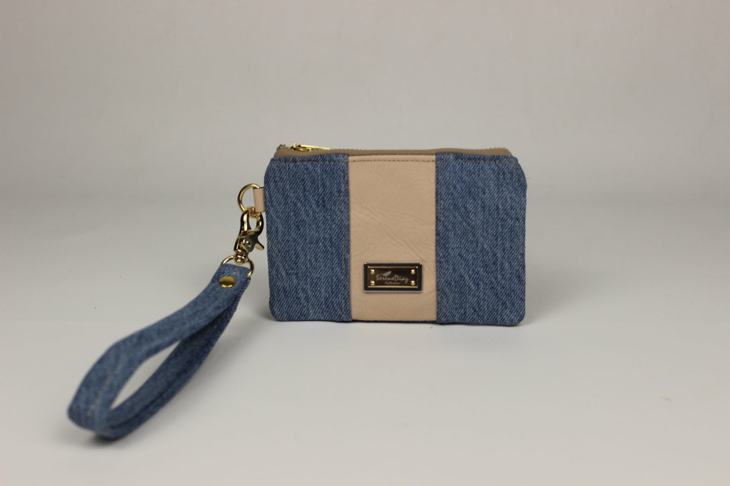 Wristlet Card Holder - Brown Leather Serene Diaz Collection