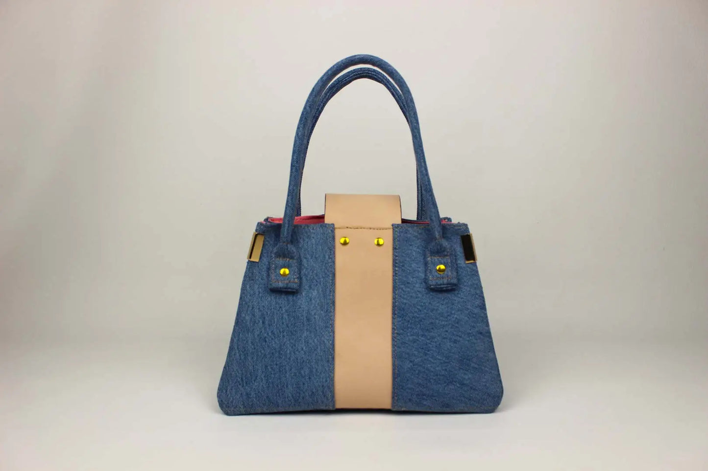 Denim & Pink Bag Serene Diaz Collection
