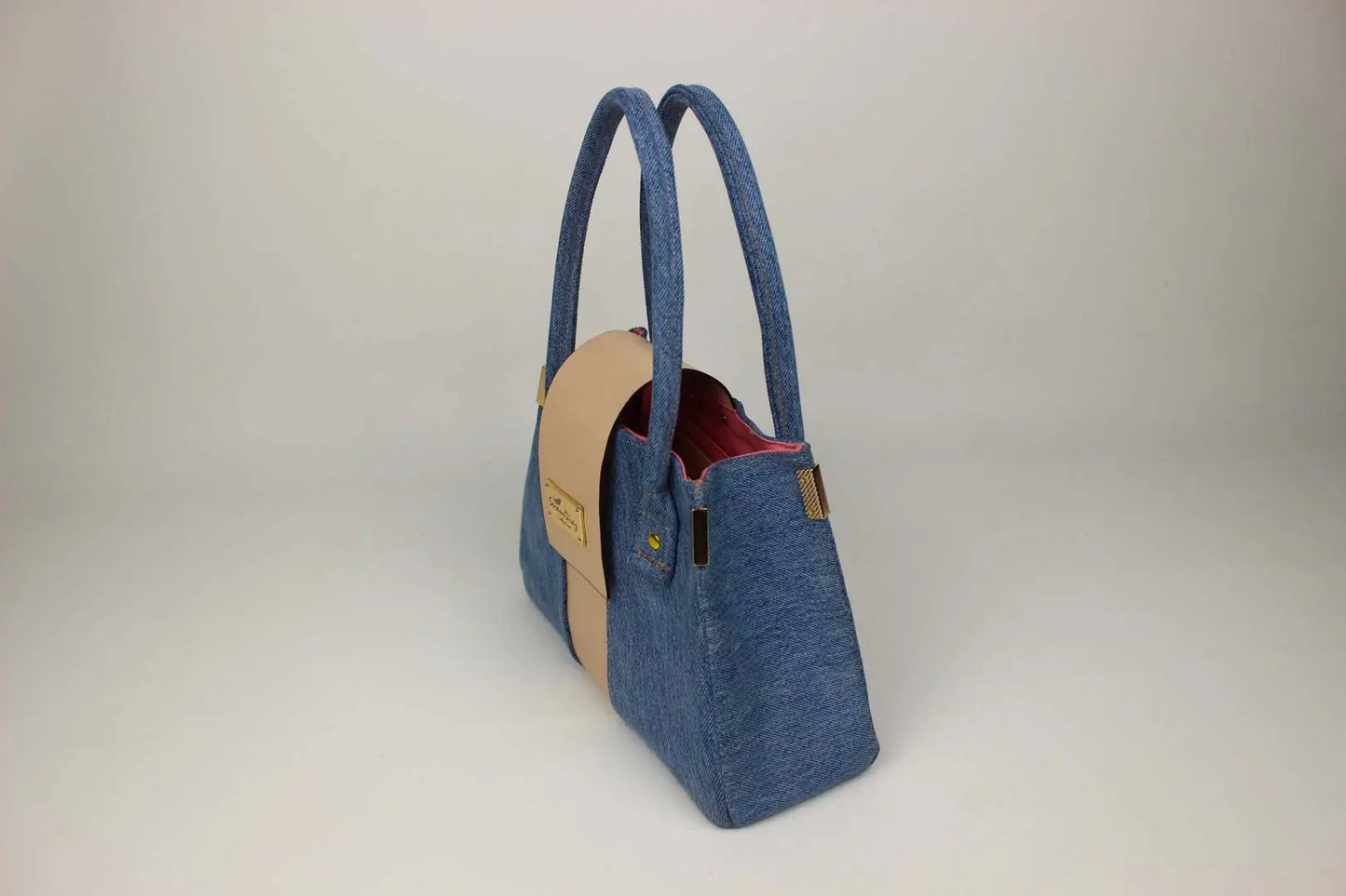 Denim & Pink Bag Serene Diaz Collection
