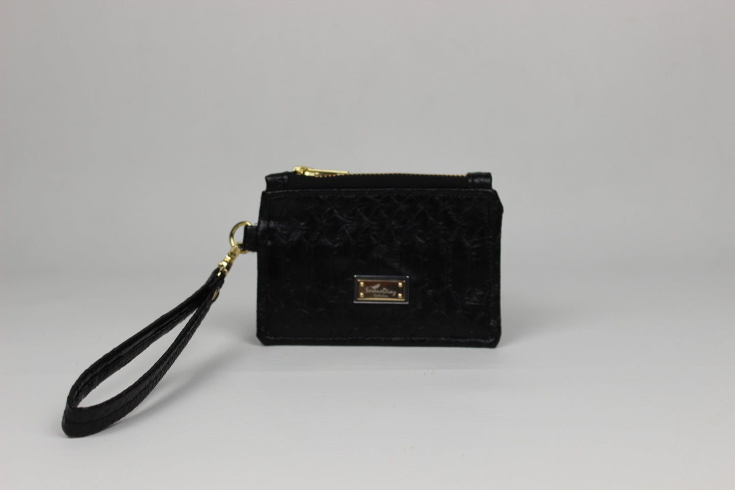 Wristlet Card Holder - Brown Leather Serene Diaz Collection