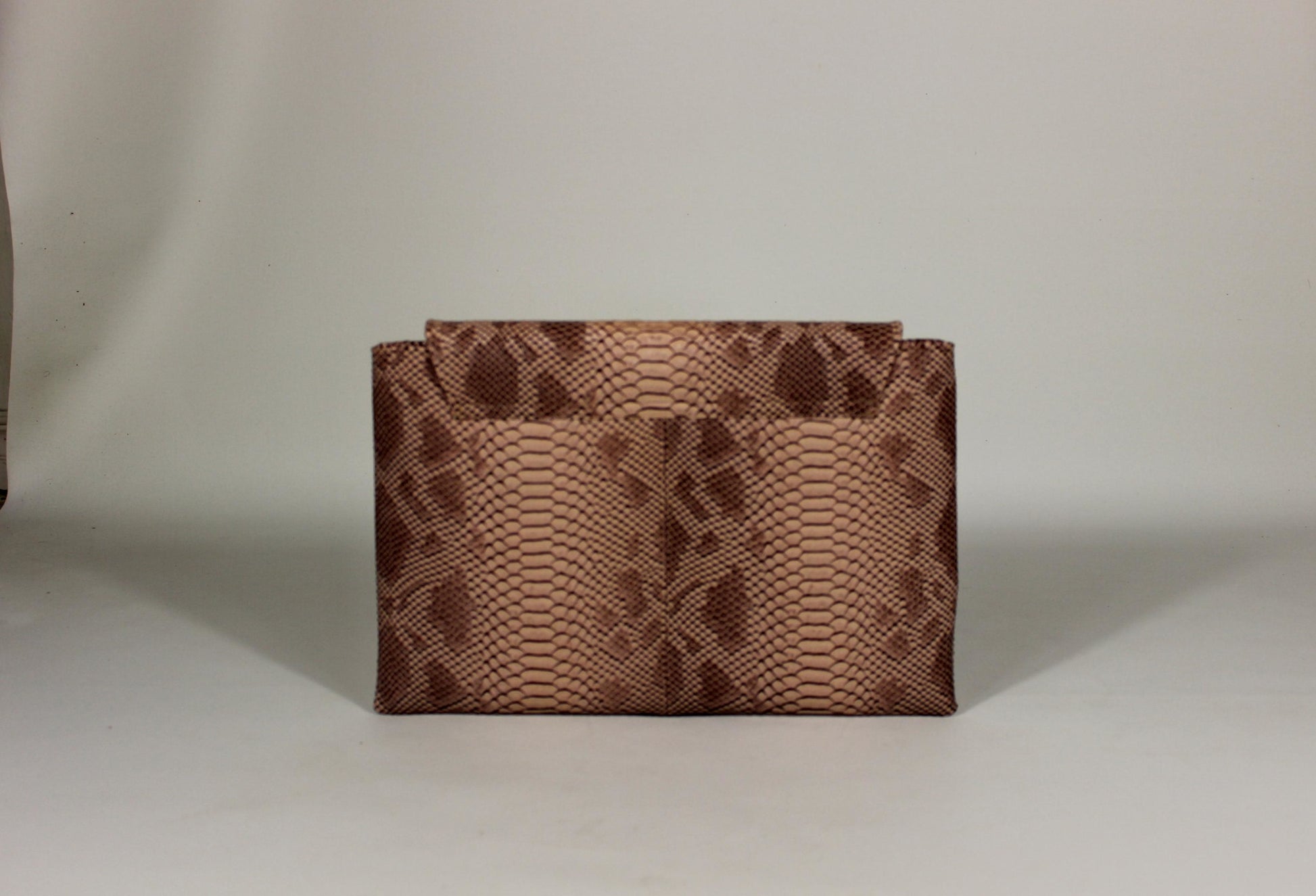 Portfolio Clutch (Python Embossed) Serene Diaz Collection